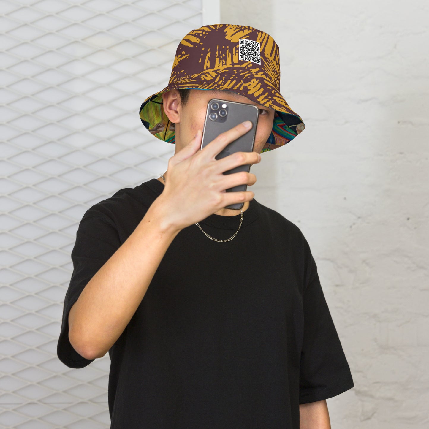 Bucket hat (Holla) - reversable