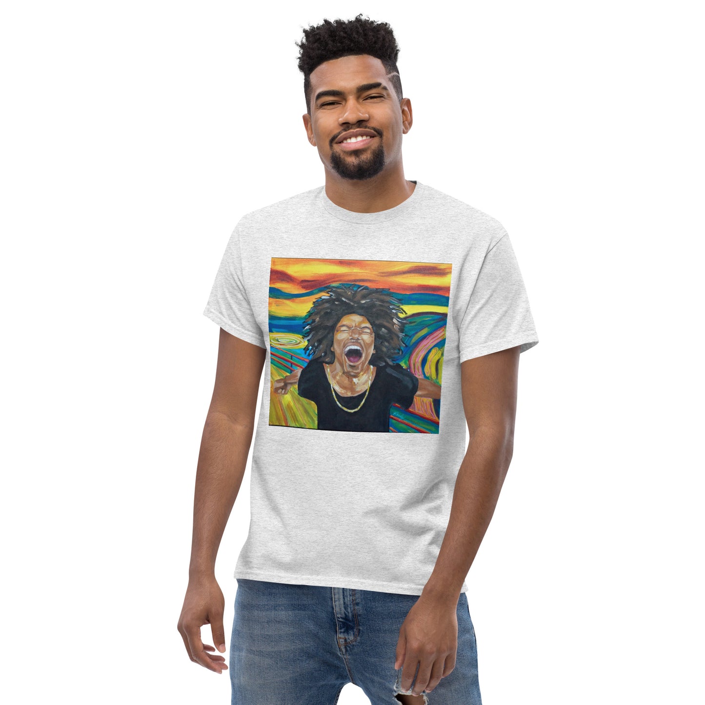 Men's classic tee - Holla (image only, no words)