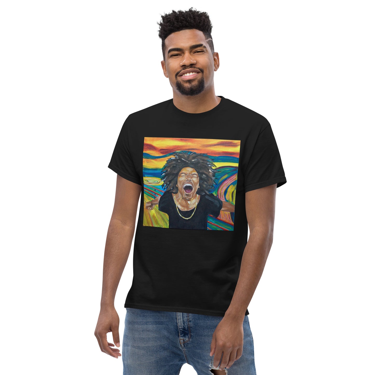 Men's classic tee - Holla (image only, no words)