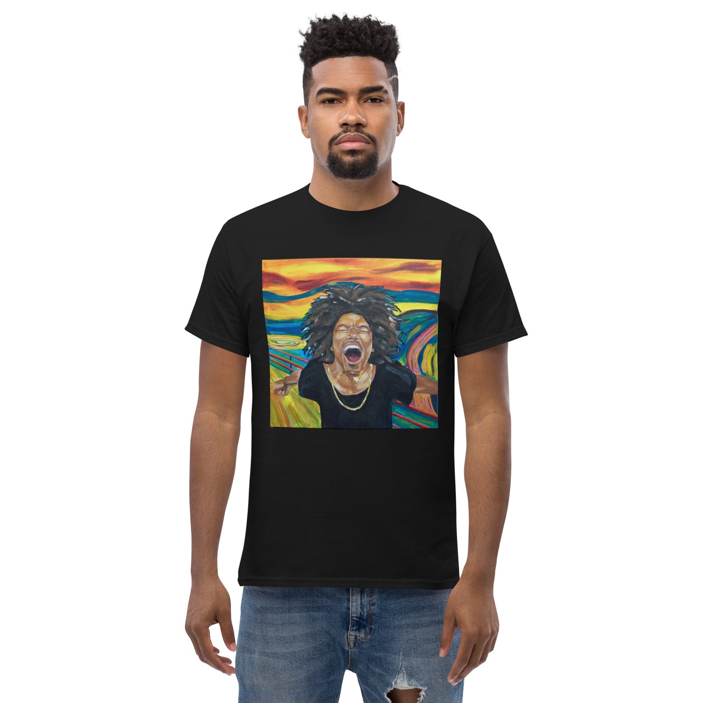 Men's classic tee - Holla (image only, no words)