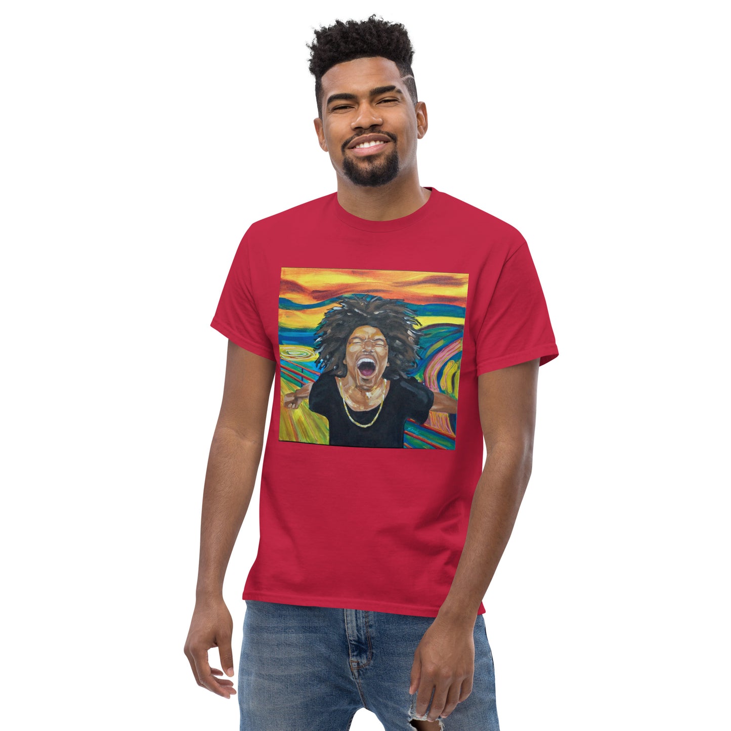 Men's classic tee - Holla (image only, no words)