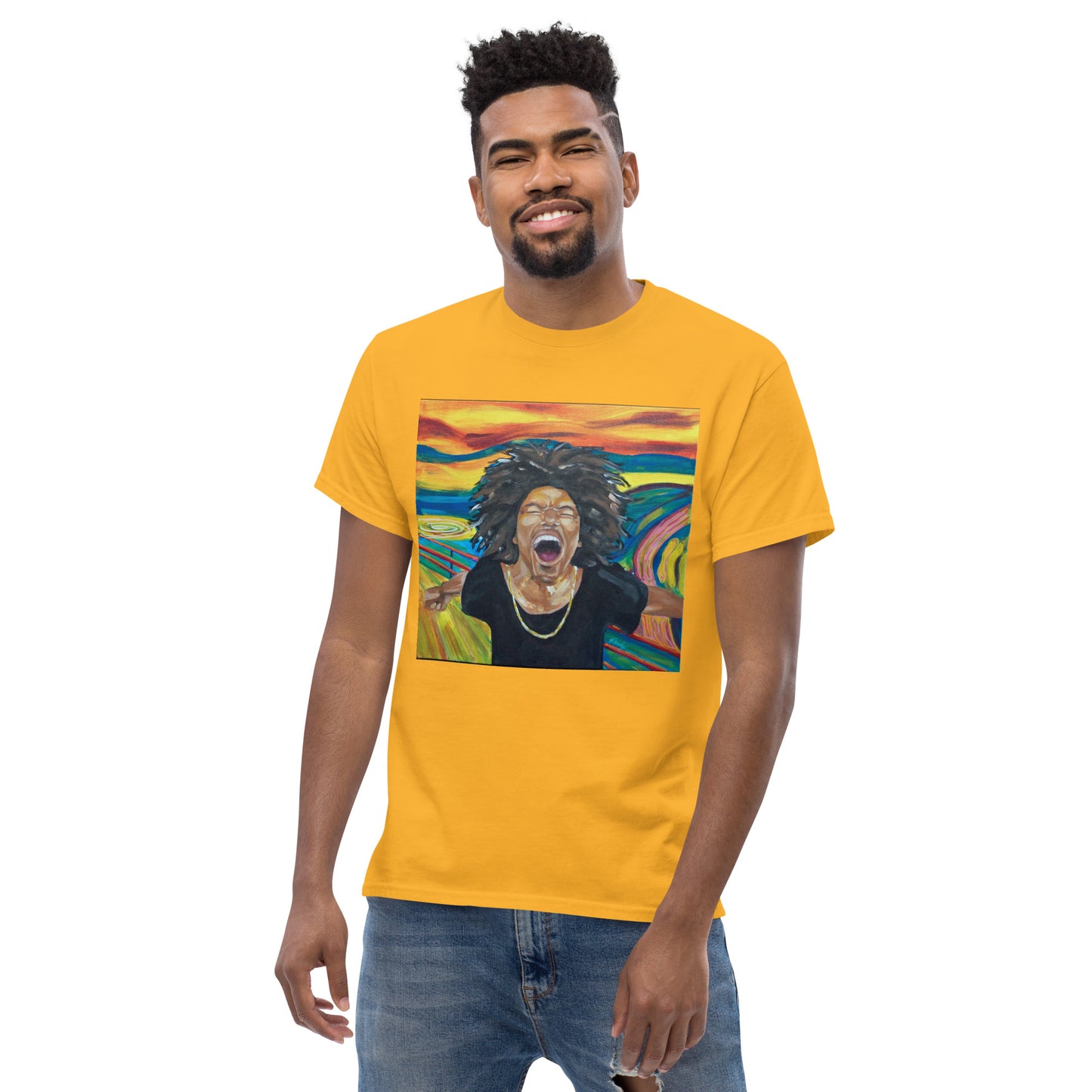 Men's classic tee - Holla (image only, no words)