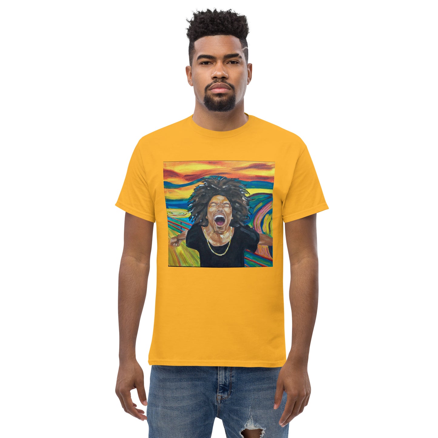 Men's classic tee - Holla (image only, no words)
