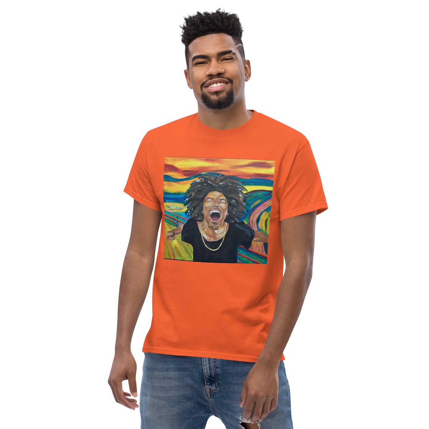 Men's classic tee - Holla (image only, no words)