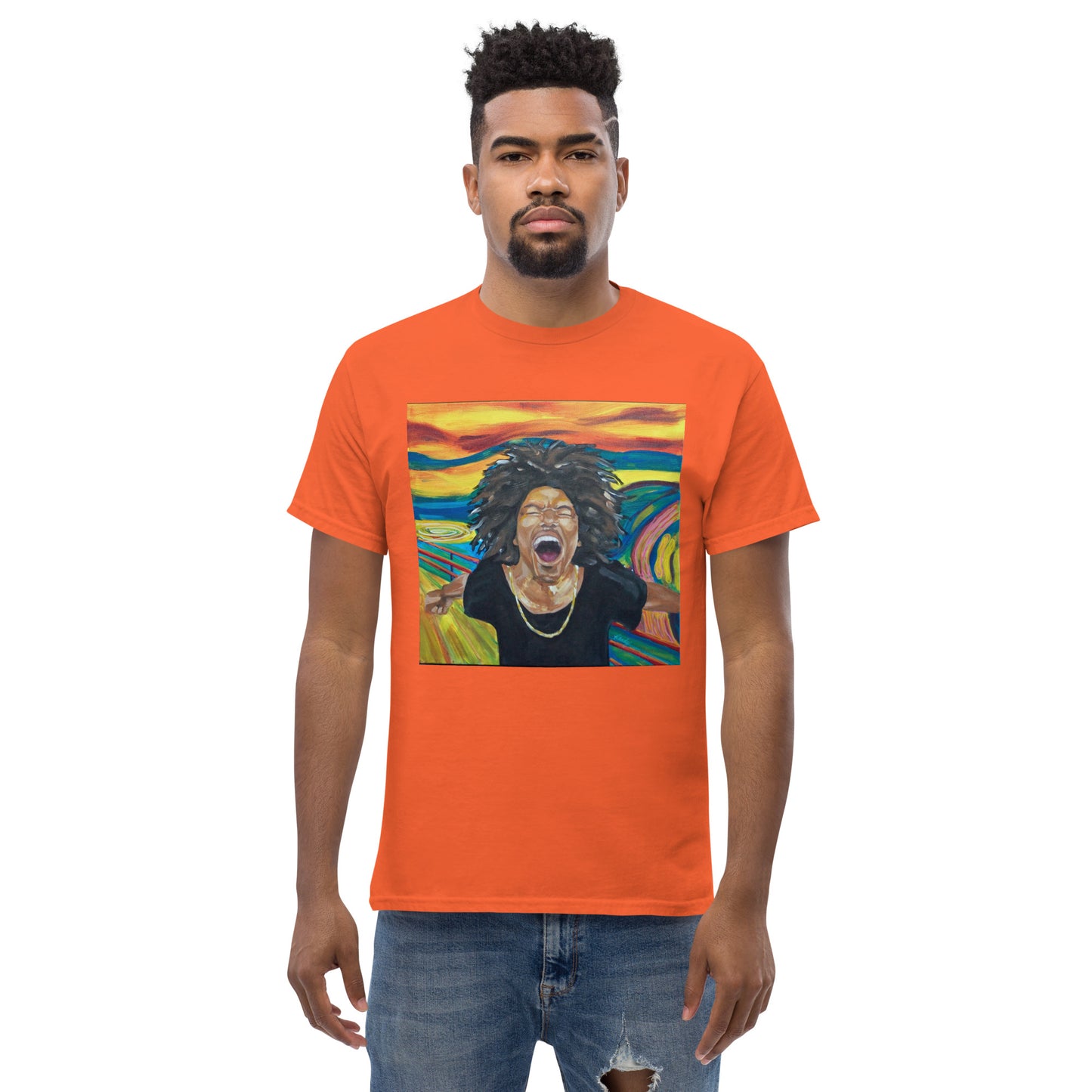 Men's classic tee - Holla (image only, no words)