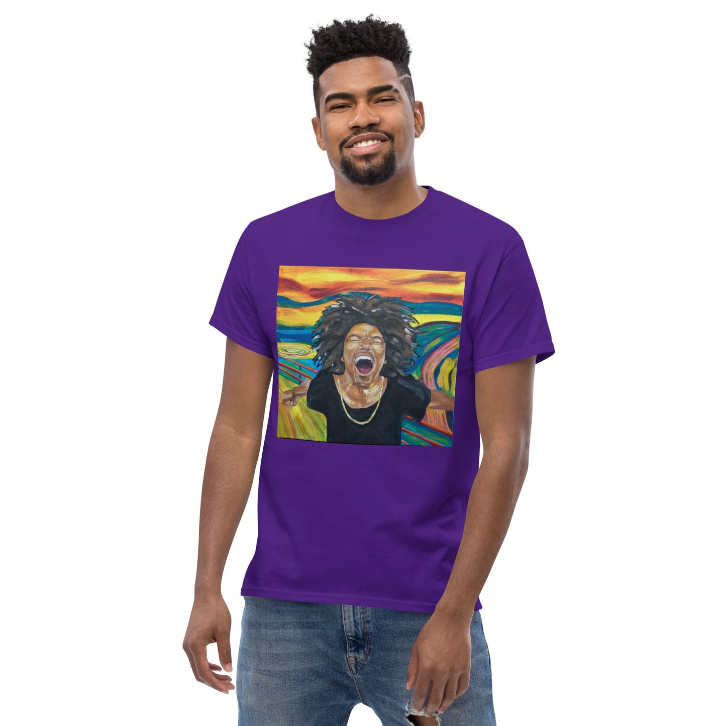 Men's classic tee - Holla (image only, no words)