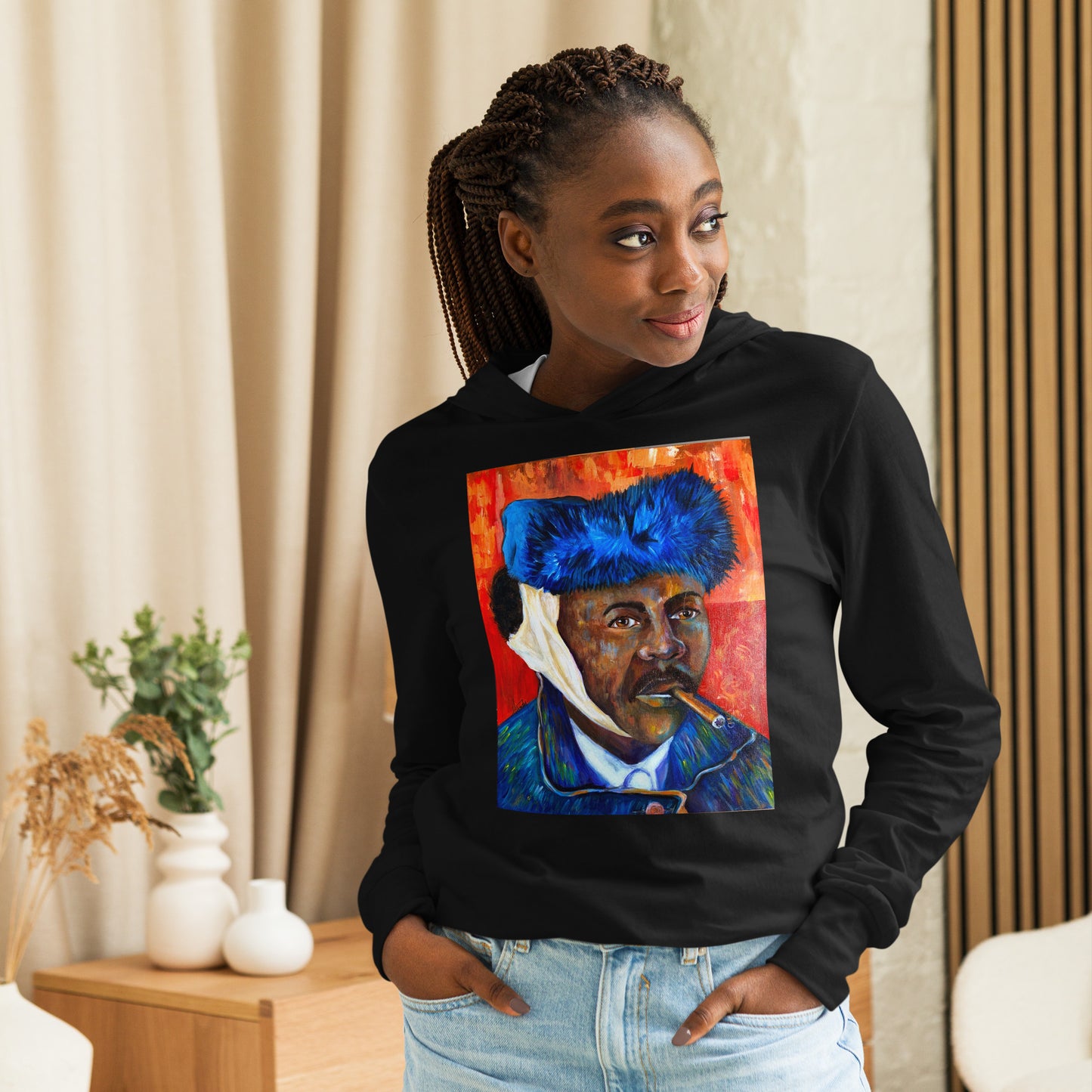 Hooded long-sleeve tee - "Vance"
