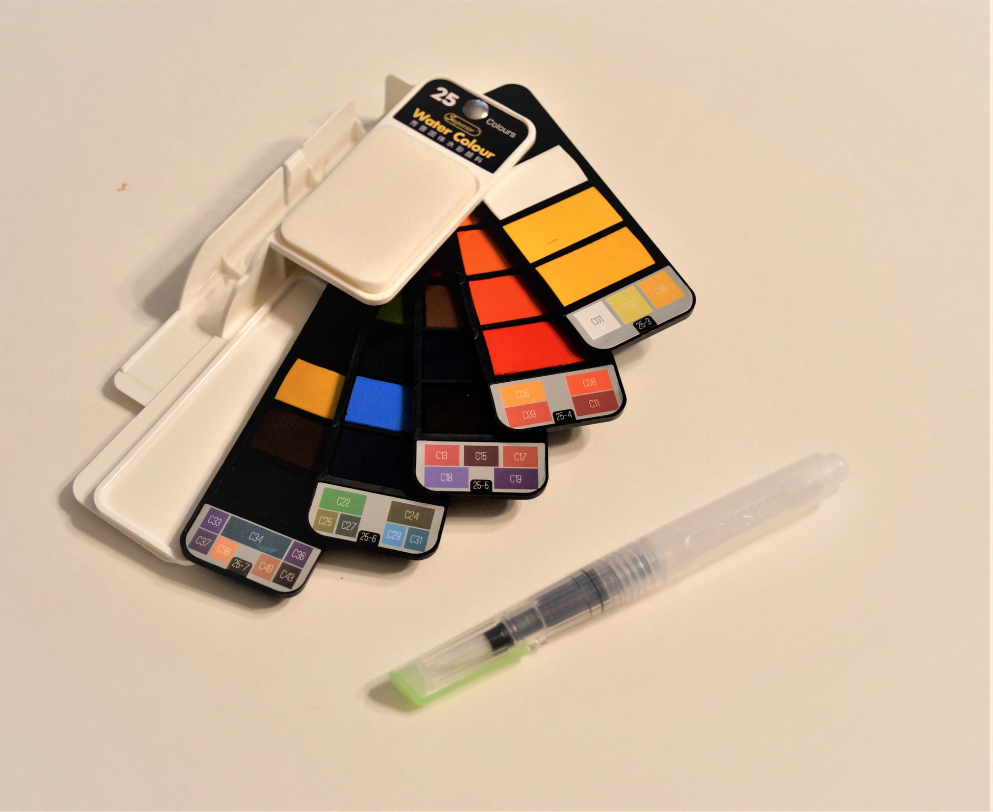 Water Color paint set-25 colors – Handy Concepts Arts