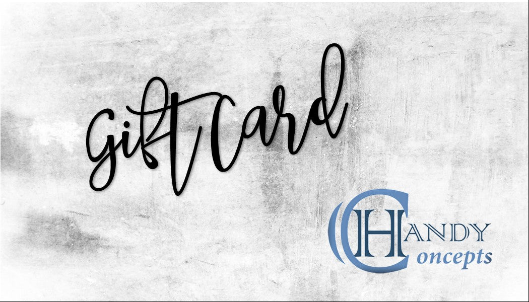 Gift Card, white  Handy Concepts Arts